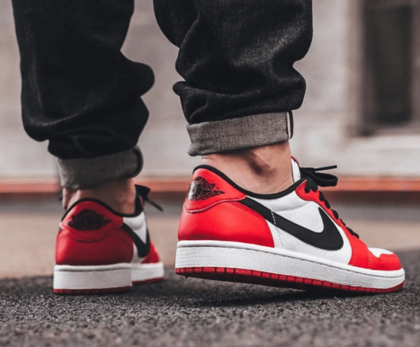 Giày Golf Nike Air Jordan 1 Retro Low 'Golf Chicago' DD9315-600 - Ảnh 6