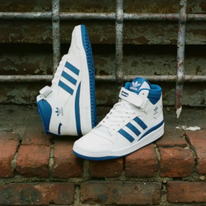 Giay Adidas Forum Mid 'White Royal Blue' FY4976
