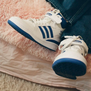 Giay Adidas Forum Mid 'White Royal Blue' FY4976