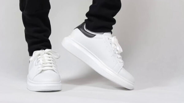 Giày Domba High Point White Black H-9111 - Ảnh 2