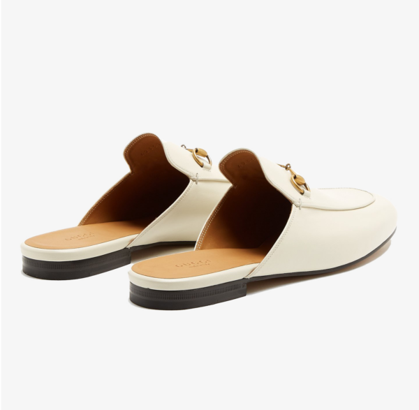 Giày Gucci Princetown Leather Slipper 423513 C9D00 9022 - Ảnh 7