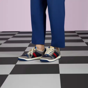 Giay Gucci GG Screener ‘Grey Suede’ 576223-FAA3T-4551