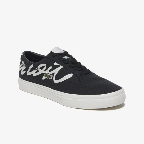Giày Lacoste Jump Serve Lace 0721 Black 7-42CMA0040454 - Ảnh 2