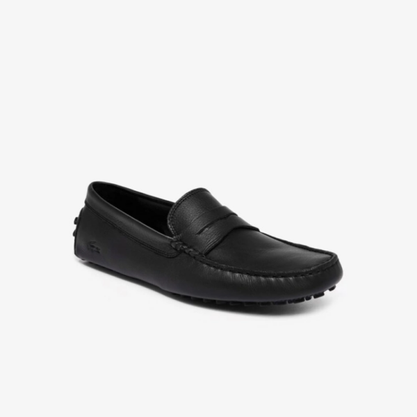 Giày Lười Moccasin Lacoste Concours Black 7-35CAM0118024 - Ảnh 2