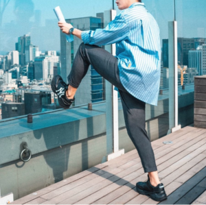 Alternative view of Giày MLB Bigball Chunky A NY 'Black' 3ASHC101N-50BKS