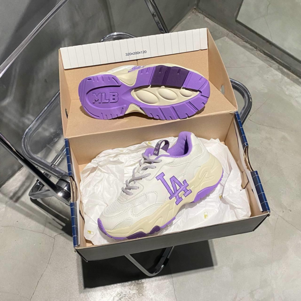 Giày MLB Bigball Chunky Lite LA Dodgers 'Lavender' 3ASHC311N-07LDS - Ảnh 6