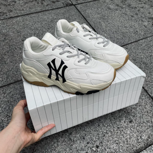 Giày MLB Big Ball Chunky Lite NY 'Beige' 32SHC3111-50W - Ảnh 5