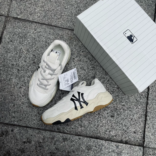 Giày MLB Big Ball Chunky Lite NY 'Beige' 32SHC3111-50W - Ảnh 6