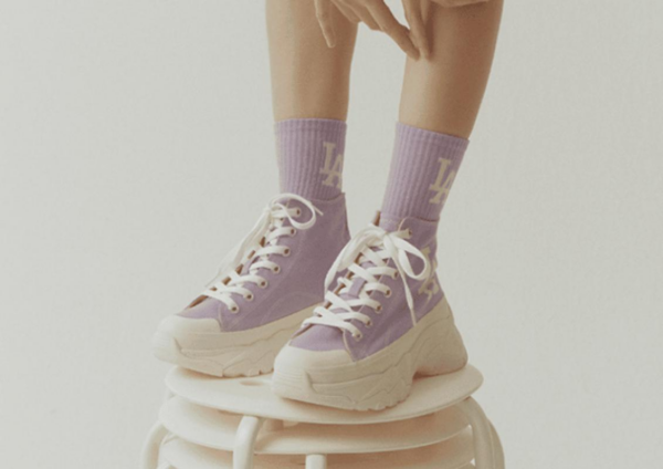Giày MLB LA Dodgers Chunky High Shoes 32SHU1111-07V - Ảnh 4