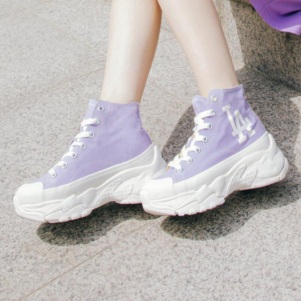 Giày MLB LA Dodgers Chunky High Shoes 32SHU1111-07V - Ảnh 3