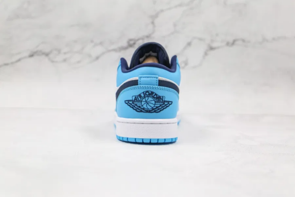 Giày Nike Air Jordan 1 Low GS 'UNC' 553560-144 - Ảnh 11