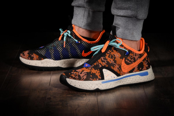 Giày Nike PG 4 EP 'Digi Camo Total Orange' CD5082-200 - Ảnh 7