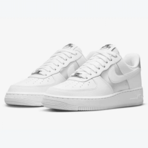 Giay Nike Air Force 1 '07 'White Metallic Silver' DD8959-104