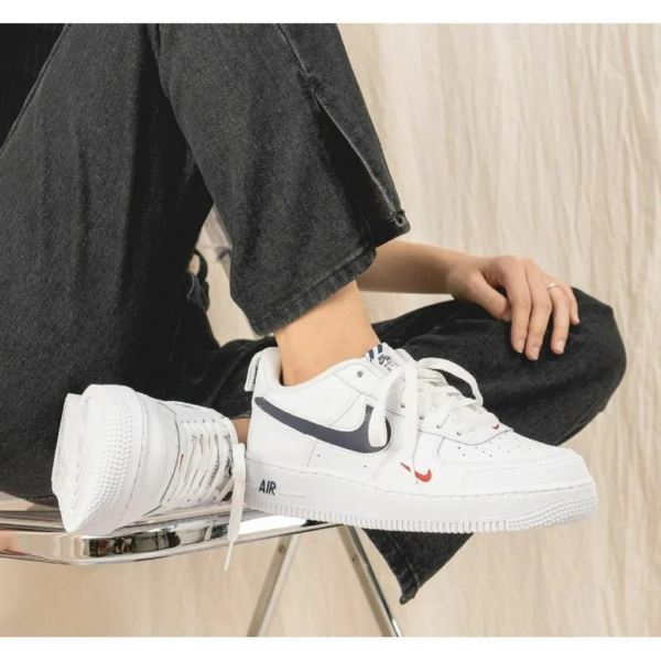 Giày Nike Air Force 1 Low GS 'Patriots' DM3211-100 - Ảnh 5