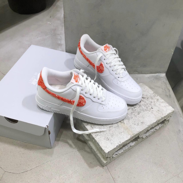 Giày Nike Air Force 1 Low ‘Orange Paisley’ DJ9942-102 - Ảnh 3