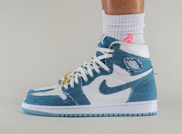 Giày Nike Air Jordan 1 High OG 'Denim' DM9036-104 - Ảnh 3