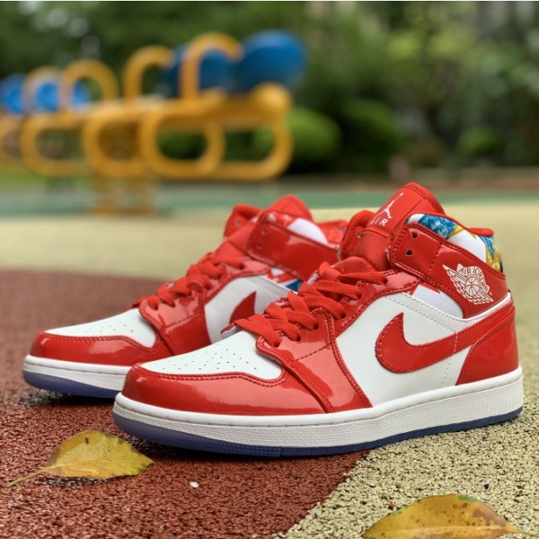 Giày Nike Air Jordan 1 Mid SE 'Barcelona Sweater' DC7294-600 - Ảnh 10