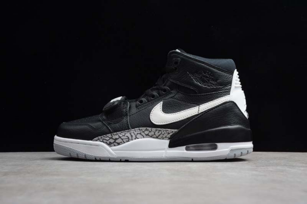 Giày Nike Jordan Legacy 312 'Black Cement' AV3922-001 - Ảnh 7