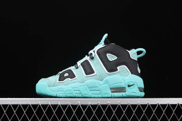 Giày Nike Air More Uptempo GS 'Light Aqua' 415082-403 - Ảnh 9