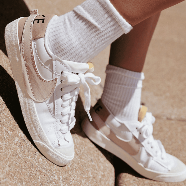 Giày Nike Blazer Low Jumbo 'White Pink Oxford' DQ1470-102 - Ảnh 3