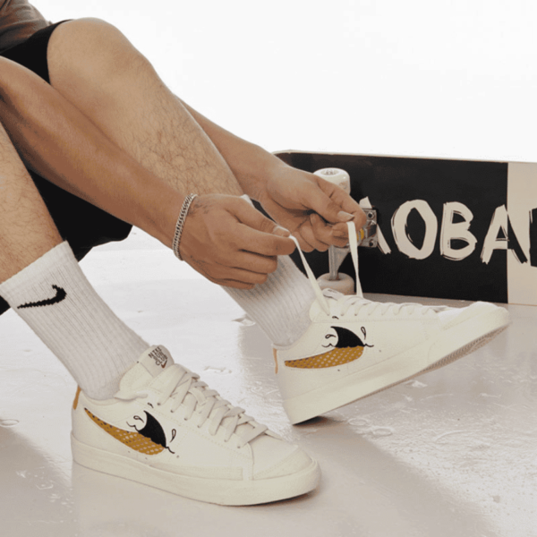 Giày Nike Blazer Low 'Sun Club' DM0210-100 - Ảnh 2