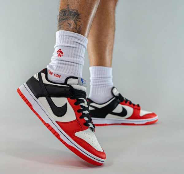 Giày Nike NBA x Dunk Low EMB '75th Anniversary Bulls' DD3363-100 - Ảnh 7