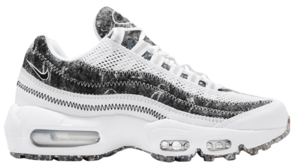 Giày Nike Air Max 95  Wmns Crater SE White Black CV8830-100