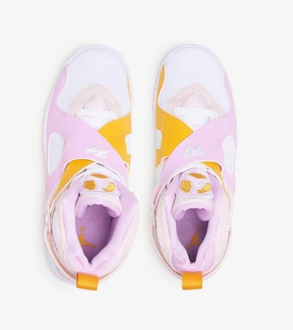 Giày Nike Air Jordan 8 Retro GS 'Light Arctic Pink' 580528-816 - Ảnh 6
