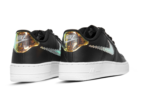 Giày Nike Air Force 1 LV8 GS 'Digital Swoosh Black' CW1577-002 - Ảnh 4