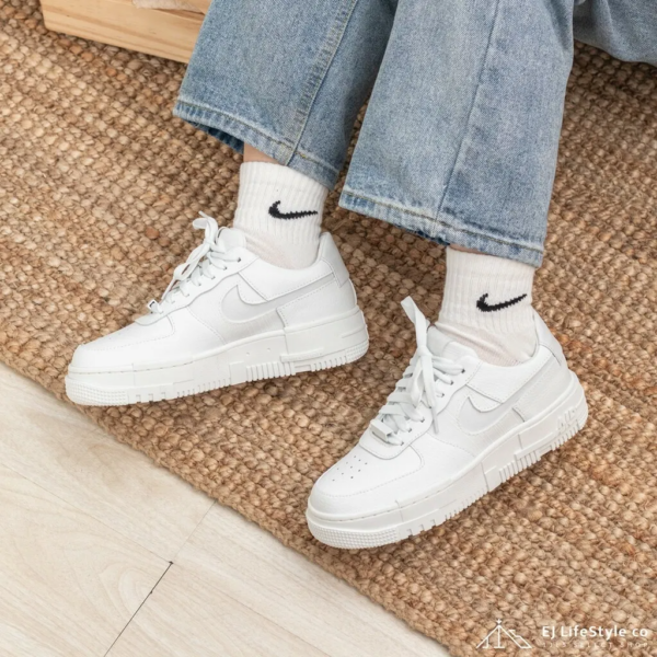 Giày Nike Wmns Air Force 1 Pixel 'Summit White' CK6649-102 - Ảnh 3