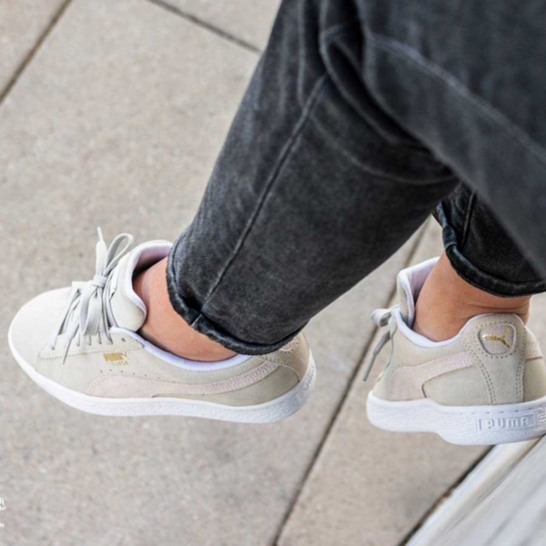 Giày Puma Suede Classic Blue Flower 365347-09 - Ảnh 3