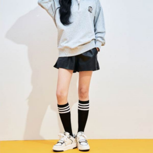 Giay MLB Chunky Mid Liner NY Yankees 'White Black' 3ASXLMB3N-50BKS