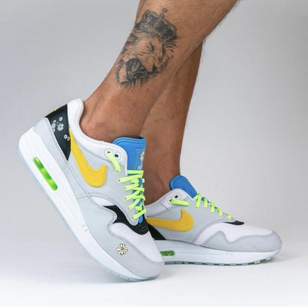 Giày Nike Air Max 1 GS 'Daisy' CW5861-100 - Ảnh 4