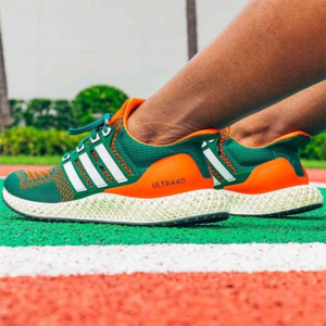 Giay Adidas Ultra 4D 'Miami Hurricanes' Q46439