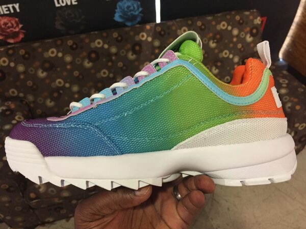 Giày Fila Disruptor II Multi Tie Dye 5FM00653-117 - Ảnh 5
