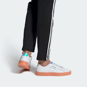 Alternative view of Giày Adidas Wmns Sleek 'White Coral Iridescent' FW3718