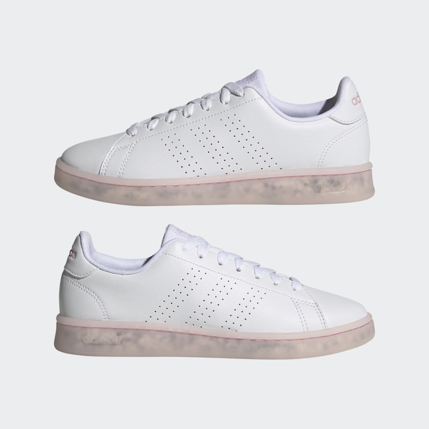Giày Adidas Wmns Advantage 'White Clear Pink' FY6032 - Ảnh 4