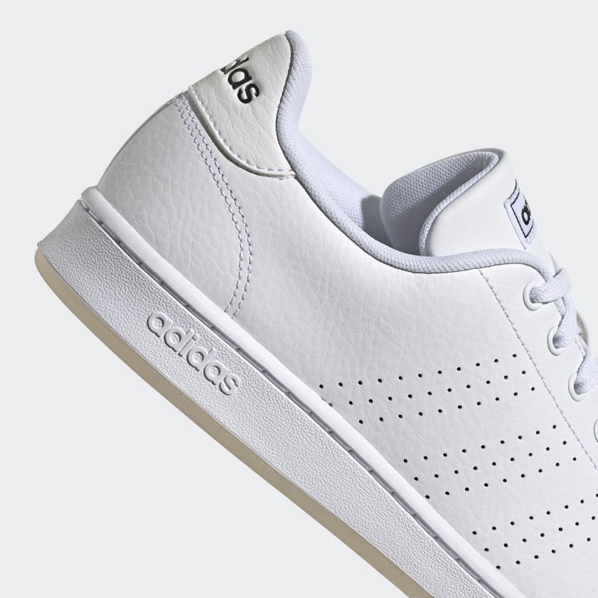Giày Adidas Advantage 'Triple White' FY8801 - Ảnh 4