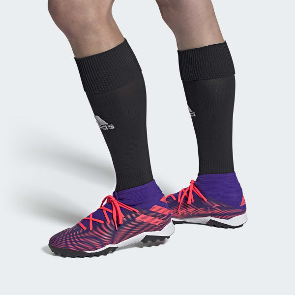 Giày Adidas Nemeziz 3 TF 'Tension Tape Energy Ink Signal Pink' EH0517 - Ảnh 2