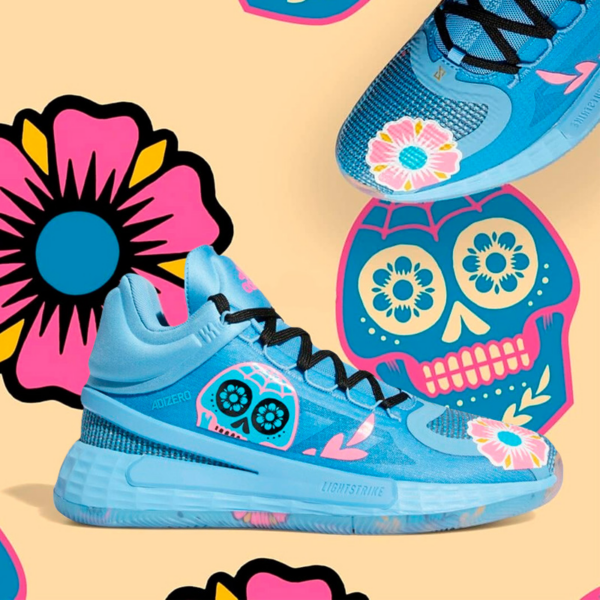 Giày Adidas D Rose 11 'Day Of The Dead' FY9988 - Ảnh 9