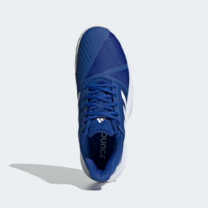 Giay Tennis Adidas CourtJam Bounce 'White Blue' EF2477