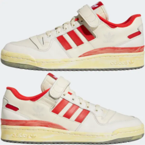 Giay Adidas Forum 84 Low AEC 'White Red' HR0557