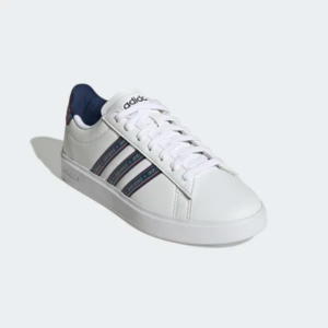 Giay Adidas Grand Court 2.0 'White Mystery Blue' GW7111