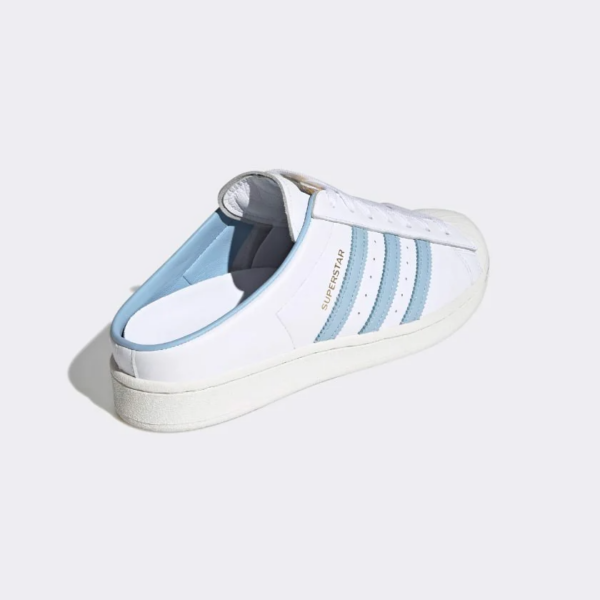 Giày Adidas Superstar Mule 'White Clear Sky' H05738 - Ảnh 6