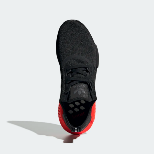 Giày Adidas NMD_R1 'Black Grey Scarlet' FV3907 - Ảnh 6