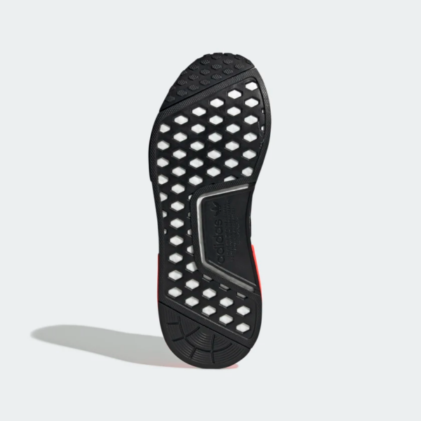 Giày Adidas NMD_R1 'Black Grey Scarlet' FV3907 - Ảnh 7