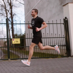 Alternative view of Giày Adidas Solar Boost 3 'Grey Screaming Orange' FY0316