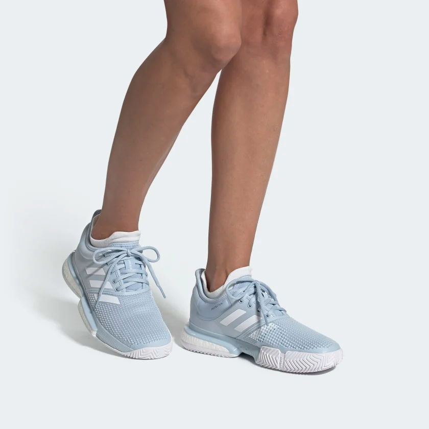 Giày Tennis Adidas SoleCourt Parley 'Cloud White' EG7694 - Ảnh 2