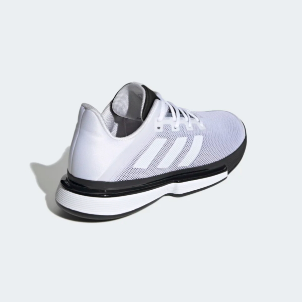 Giày Tennis Adidas SoleMatch Bounce 'White Black' G26602 - Ảnh 5