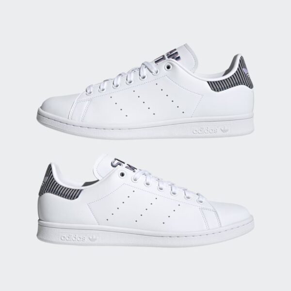Giày Adidas Stan Smith 'White Light Blue' H04333 - Ảnh 7